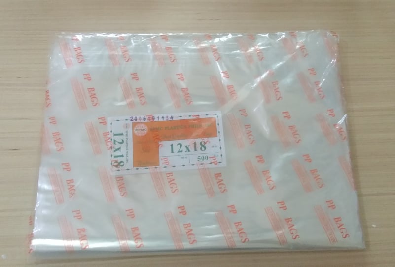 PLASTIC- 12 X 18 (100'S) - FLAT