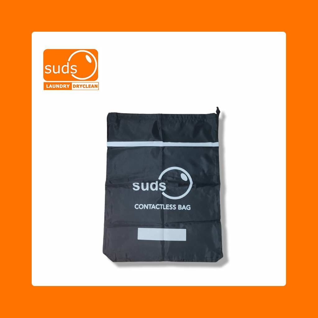 Contactless Black Bag (22w x 29h, nylon)